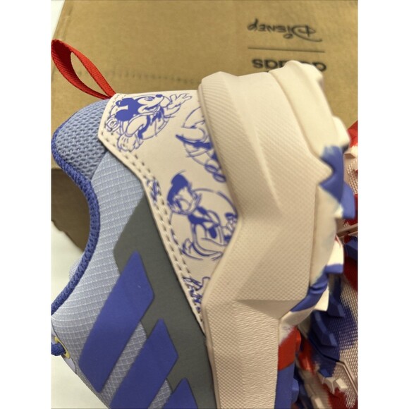 Kids ADIDAS Disney MICKEY & FRIENDS Terrex AX4R Hiking Shoes Kids SZ 12 Purple - Picture 5 of 13